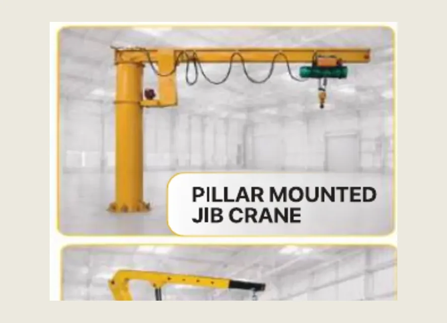 Shrusti Pillar Mounted Jib Crane