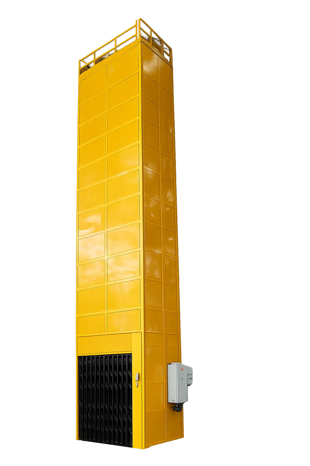 Shrusti Four Column Goods Lift